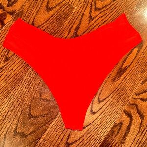 SHEIN Bold Red Bikini Bottom